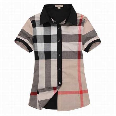 chemise imitation burberry femme